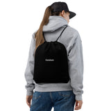 Black Drawstring Bag