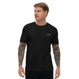 Men's Embroidered Fitted Short Sleeve T-shirt