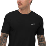 Men's Embroidered Fitted Short Sleeve T-shirt