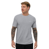 Men's Embroidered Fitted Short Sleeve T-shirt