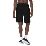 Men's Embroidered Athletic Fleece Shorts