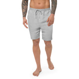 Men's Embroidered Fleece Shorts