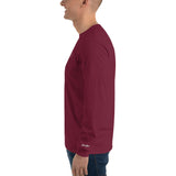 Men’s Long Embroidered Sleeve Shirt