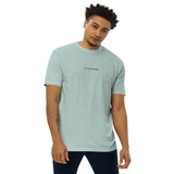 Men's Embroidered Premium Heavyweight T-shirt