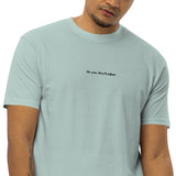 Men's Embroidered Premium Heavyweight T-shirt