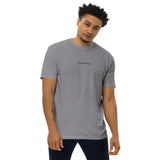 Men's Embroidered Premium Heavyweight T-shirt