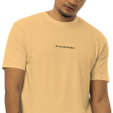 Men's Embroidered Premium Heavyweight T-shirt