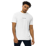 Men's Embroidered Premium Heavyweight T-shirt