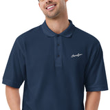 Men's Embroidered Premium Polo