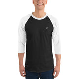 Men's 3/4 Sleeve Embroidered Raglan Shirt