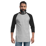 Men's 3/4 Sleeve Embroidered Classic Raglan Shirt