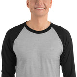 Men's 3/4 Sleeve Embroidered Raglan Shirt