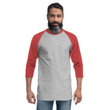 Men's 3/4 Sleeve Embroidered Classic Raglan Shirt