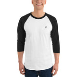 Men's 3/4 Sleeve Embroidered Raglan Shirt