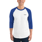 Men's 3/4 Sleeve Embroidered Classic Raglan Shirt