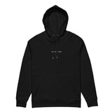 Men's 'One day at a time' Embroidered Essential Eco Hoodie