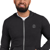 Men's Slim Fit Embroidered Hoodie