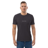 Men's Embroidered 'One day at a time' Organic Cotton T-shirt