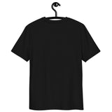 Men's Black on Black Embroidered Organic Cotton T-shirt