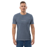 Men's Embroidered 'One day at a time' Organic Cotton T-shirt