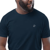 Men's Embroidered Organic Cotton T-shirt