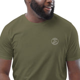 Men's Organic Embroidered Cotton T-shirt