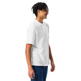 Men's Embroidered Pique Polo T-shirt